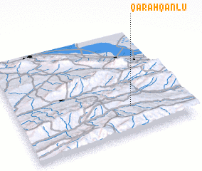 3d view of Qarah Qānlū