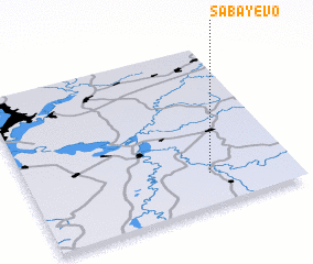 3d view of Sabayevo