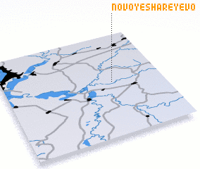 3d view of Novoye Shareyevo