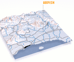 3d view of Āb Pīsh