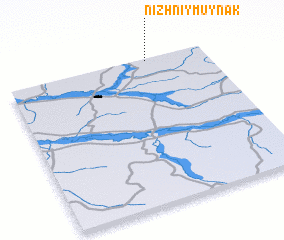 3d view of Nizhniy Muynak