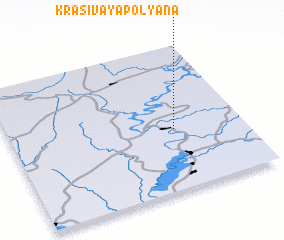 3d view of Krasivaya Polyana