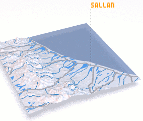 3d view of Şallān