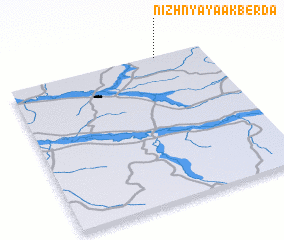 3d view of Nizhnyaya Akberda