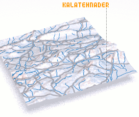 3d view of Kalāteh Nāder