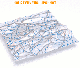 3d view of Kalāteh-ye Ḩājj Raḩmat