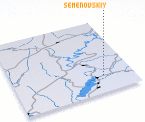 3d view of Semënovskiy