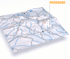 3d view of Modravān