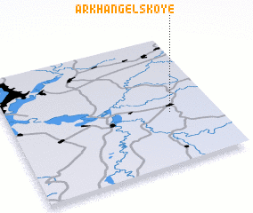 3d view of Arkhangel\