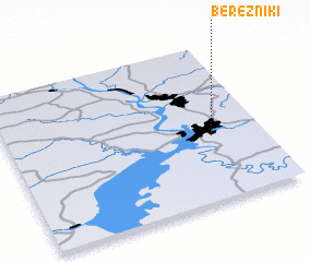 3d view of Berezniki