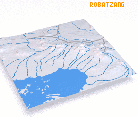 3d view of Robāţ Zang