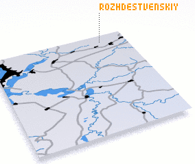 3d view of Rozhdestvenskiy