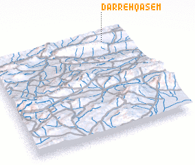 3d view of Darreh Qāsem