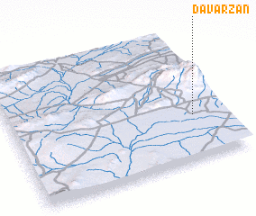 3d view of Dāvarzan