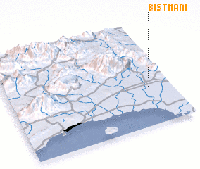 3d view of Bīst Manī