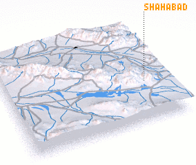 3d view of Shāhābād