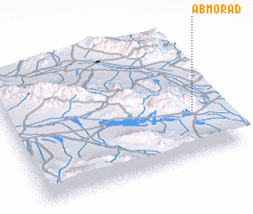 3d view of Āb Morād