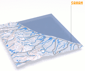 3d view of Şaḩam