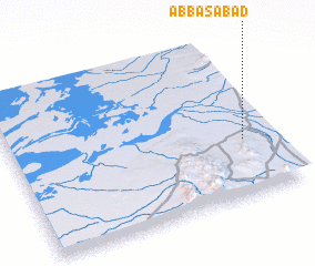 3d view of ‘Abbāsābād