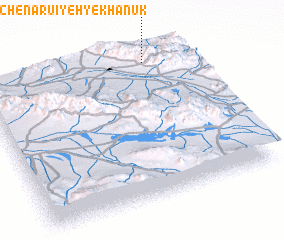 3d view of Chenārūʼīyeh-ye Khānūk