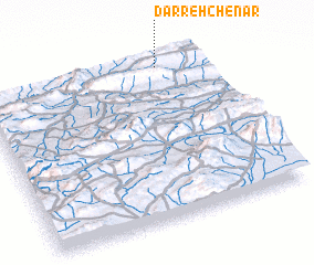 3d view of Darreh Chenār