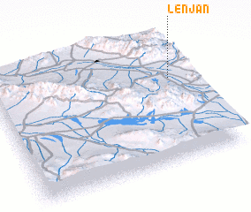 3d view of Lenjān