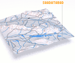 3d view of Sa‘ādatābād