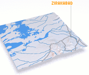 3d view of Zīrakābād