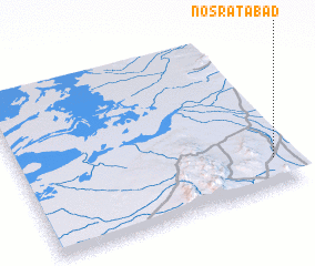 3d view of Noşratābād