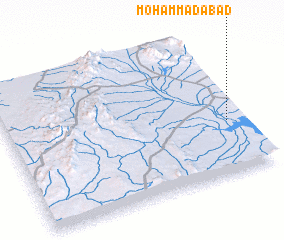 3d view of Moḩammadābād