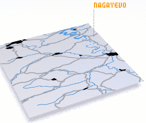 3d view of Nagayevo