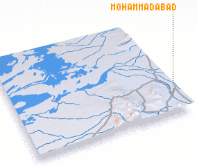 3d view of Moḩammadābād