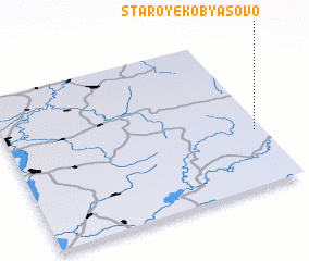 3d view of Staroye Kobyasovo