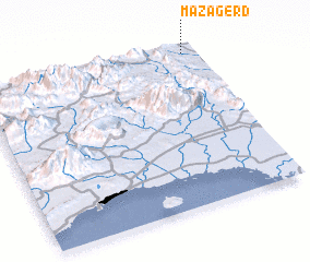 3d view of Mazāgerd