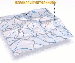 3d view of Eşfahānū\