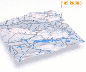 3d view of Naşīrābād