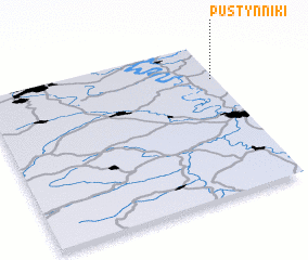 3d view of Pustynniki