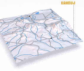 3d view of Kahnūj