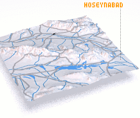 3d view of Ḩoseynābād