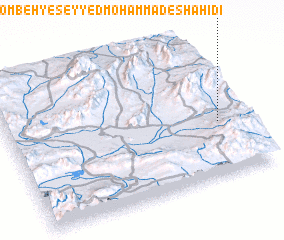 3d view of Tolombeh-ye Seyyed Moḩammad-eShahīdī