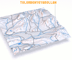 3d view of Tolombeh-ye Yārollāh