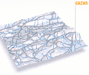 3d view of Gāzān