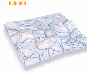 3d view of Deh Khān