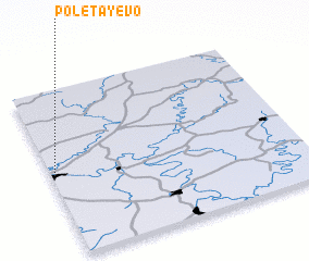 3d view of Poletayevo