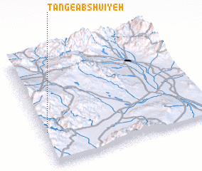 3d view of Tang-e Ābshūʼīyeh