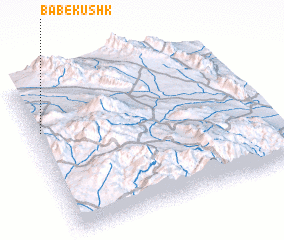 3d view of Bāb-e Kūshk