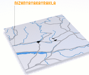 3d view of Nizhnyaya Kayrakla