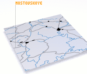 3d view of Mostovskoye