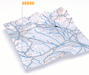 3d view of Āb Bād