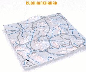 3d view of Rūdkhānehābād